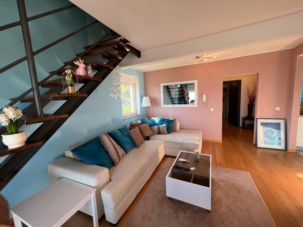 Ičići Panoramic Apartment Sea View And Pool Opatija מראה חיצוני תמונה